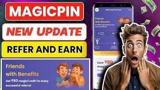 MAGICPIN APP REFER AND EARN| MAGICPIN APP NEW REFER &amp; EARN| MAGICPIN SUPER MONEY REFER