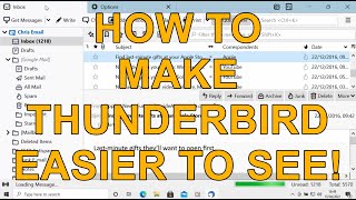 How to make Thunderbird Email Larger and easier to see screenshot 3