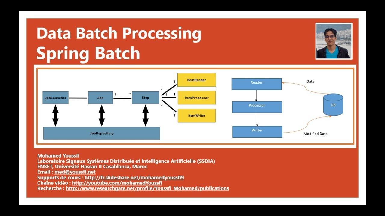 Batch Processing avec Spring Batch 
