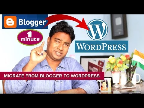How to Migrate a blog from Blogspot / Blogger to Wordpress Website ! Easiest Procedure