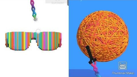 Rubber Bands Cutting ASMR ! Very relaxing and satisfying All Levels Gameplay Walkthrough Android iOS