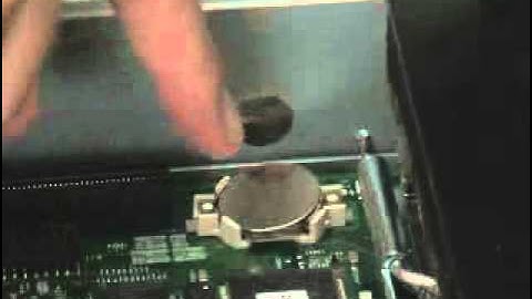 IBM System x3690 X5 - FRU - Install Battery