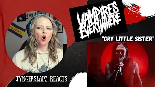 Greatest Cover Ever!?! | Vampires Everywhere! - Cry Little Sister | Reaction