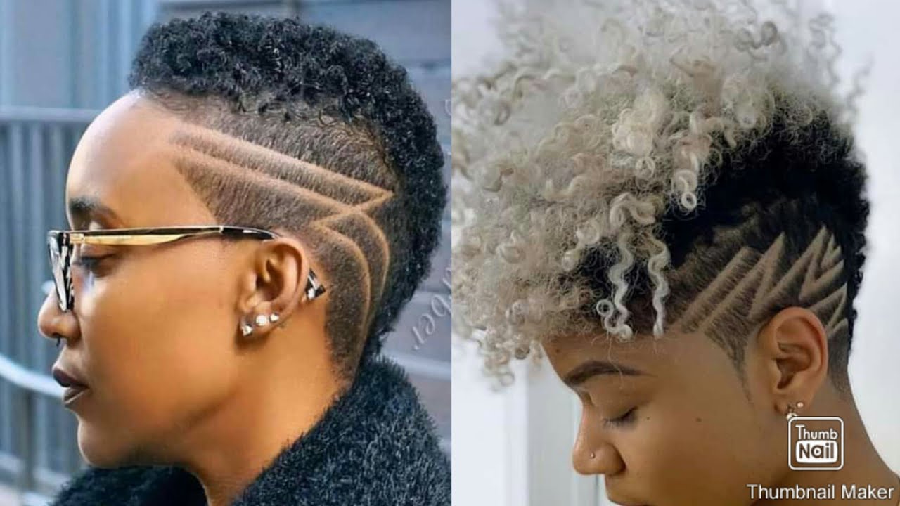 50 Baddest and  Most Captivating Black-Female Short Hair styles 