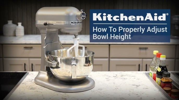 KitchenAid Not Mixing Properly - Bowl Lift Mixer Adjustment 