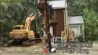 Demolition time lapse