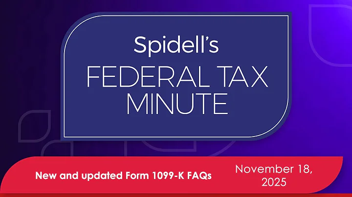 Podcast: New and updated Form 1099-K FAQs