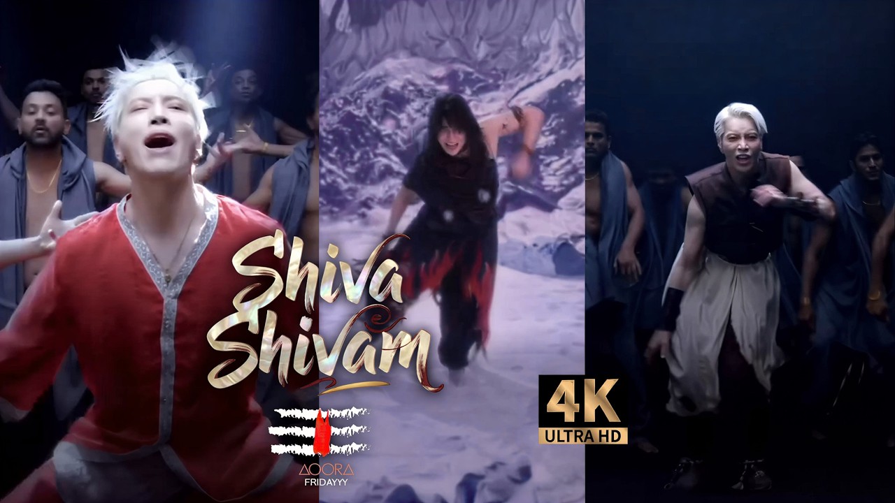 Shiva Shivam Korean Song | Shiva Shivam Shiv Tandap Singing Korean Singer Aoora