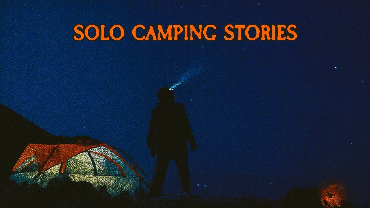 Scary Solo Camping Horror Stories Based On Real Events | Rain & Forest Ambience