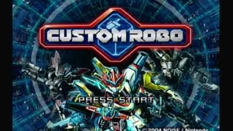 Custom Robo - Intro:Battling Non-seizure Robots