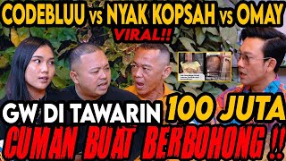 REVIEW BERUJUNG DI PENJARA⁉ TIDAK ADA DAMAI UNTUK DIA‼(Codeblu Vs Nyak Kopsah Vs Omay)-Curhat Bang