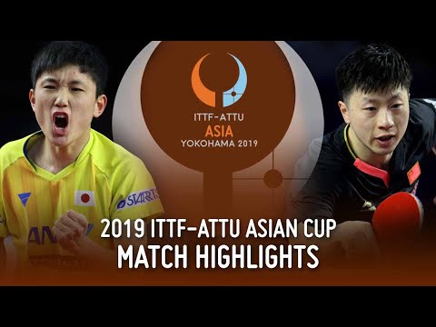 Ma Long vs Tomokazu Harimoto | 2019 ITTF-ATTU Asian Cup ( Group )