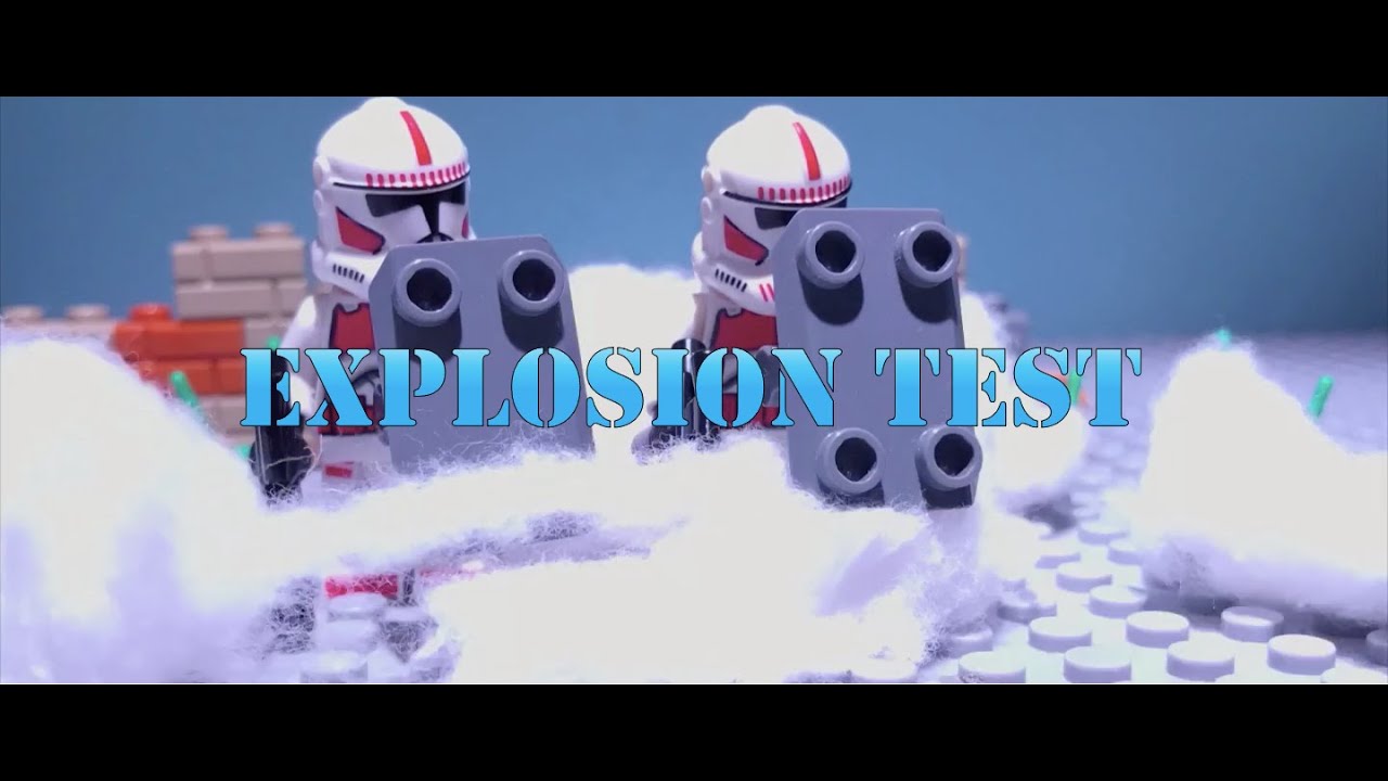 Lego Explosion Test Stop Motion - YouTube