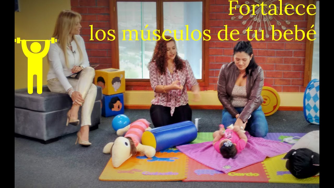 Mejora el tono muscular de tu bebé con estos ejercicios!!