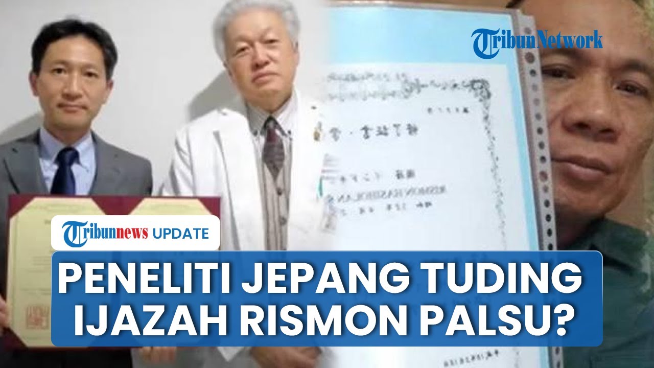 Rismon Sianipar Kena Batunya, Peneliti Jepang Blak-blakan Kuliti Ijazah Rismon Sianipar yang Aneh
