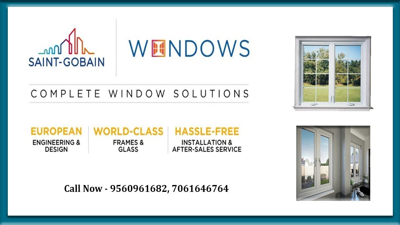 Saint Gobain uPVC Windows YouTube