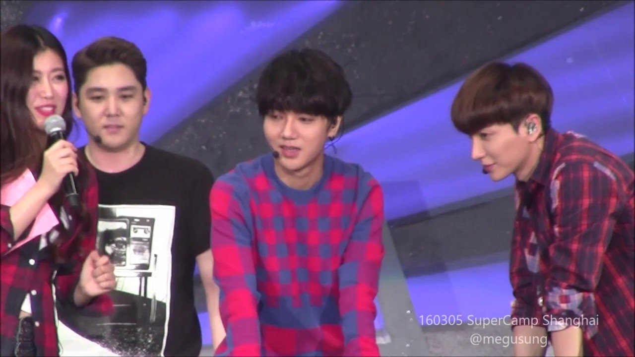 160305 SuperCamp Shanghai Yesung VS lie detector