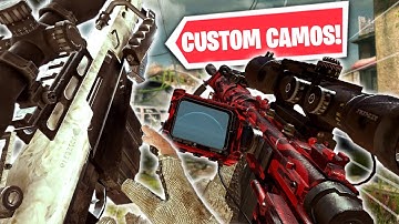 HOW TO INSTALL CUSTOM CAMOS ON IW4X! (Modded MW2 Custom Camo Pack Download and Tutorial)