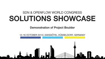 ONF’s Project Boulder Demonstration at the SDN & OpenFlow World Congress