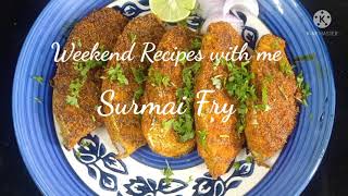 Surmai Fry|Seer Fish Fry|Vanjaram Fry by Weekend Recipes with Me.