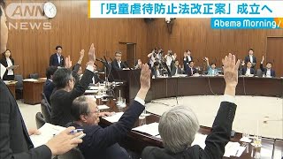 児童虐待防止法改正案　参院厚労委員会で可決(19/06/19)