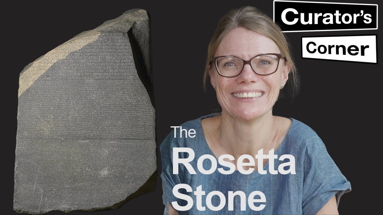 The Rosetta Stone and what it actually says with Ilona Regulski | Curator's Corner S7 Ep7 | 16:34 | The British Museum | 598K subscribers | 1,594,700 views | October 13, 2022