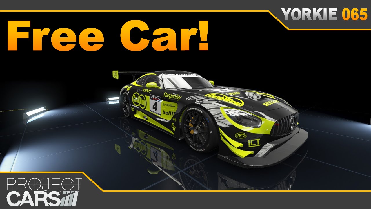 Project Cars: Free Car Number 10 - 2016 Mercedes AMG GT3