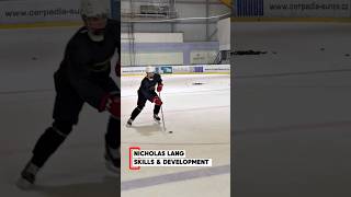 Oleksii Korotkyi - working on outside inside edge with puck control - Nicholas Lang skills