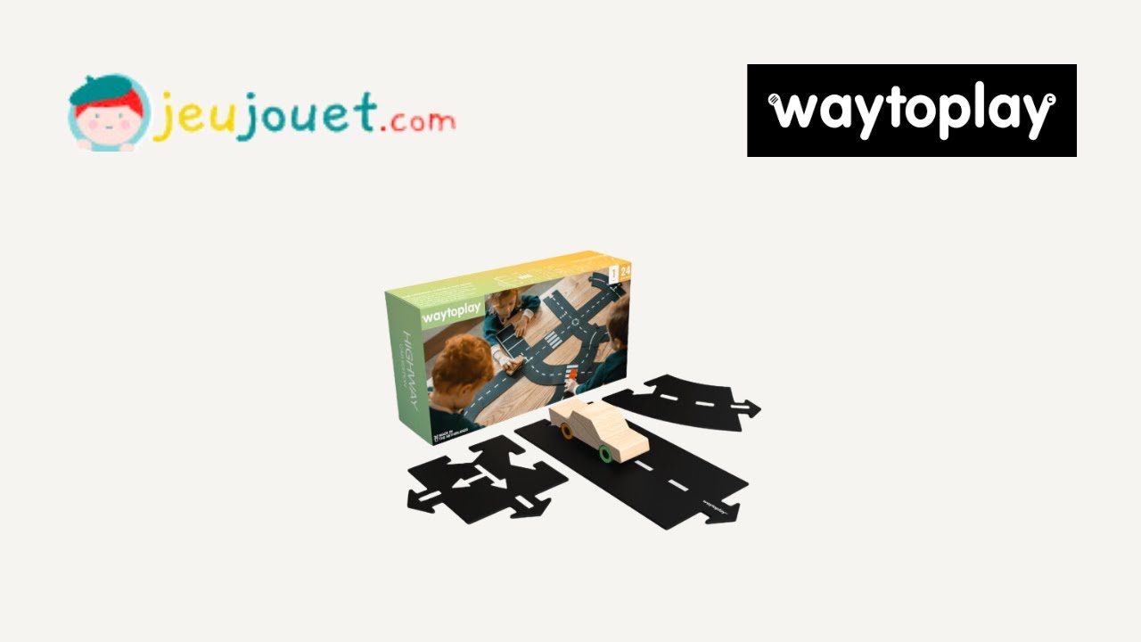 Circuit modulable pour voitures - 16 pièces - Expressway / route