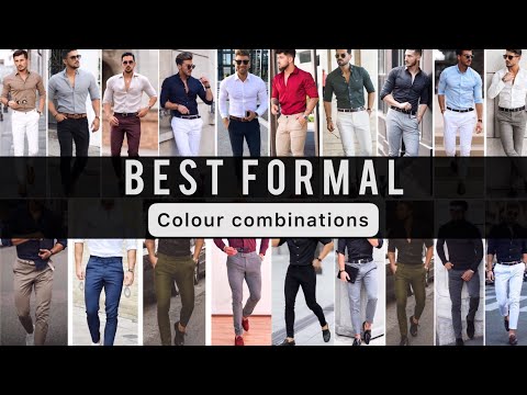 Latest Formal Shirt Pants Colour Combination For Men|Men’s Fashion