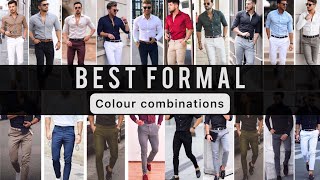 Latest Formal Shirt Pants Colour Combination For Men|Men’s Fashion 2022#formal