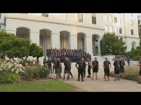 CHP cadets partake in ceremonial run to Capitol