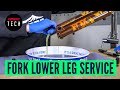 How To Perform A Lower Leg Service | Mountain Bike Suspension Fork Service