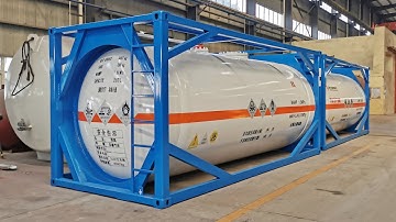 20 Foot ISO Tank Container for Propane Butane Road Delivery