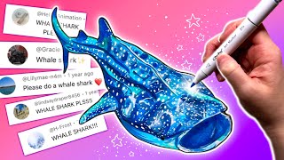 Drawing Animals From Your Comments 🐾 pt. 4