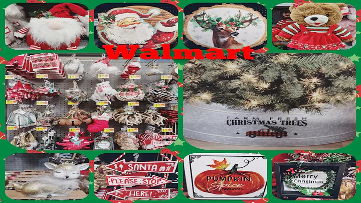 👑🎁🤩👑🎀🎄 Walmart Christmas 2021 Shop With Me!! More New SEASONAL Finds!! Farmhouse Decor and More!🎁🤩👑🎀