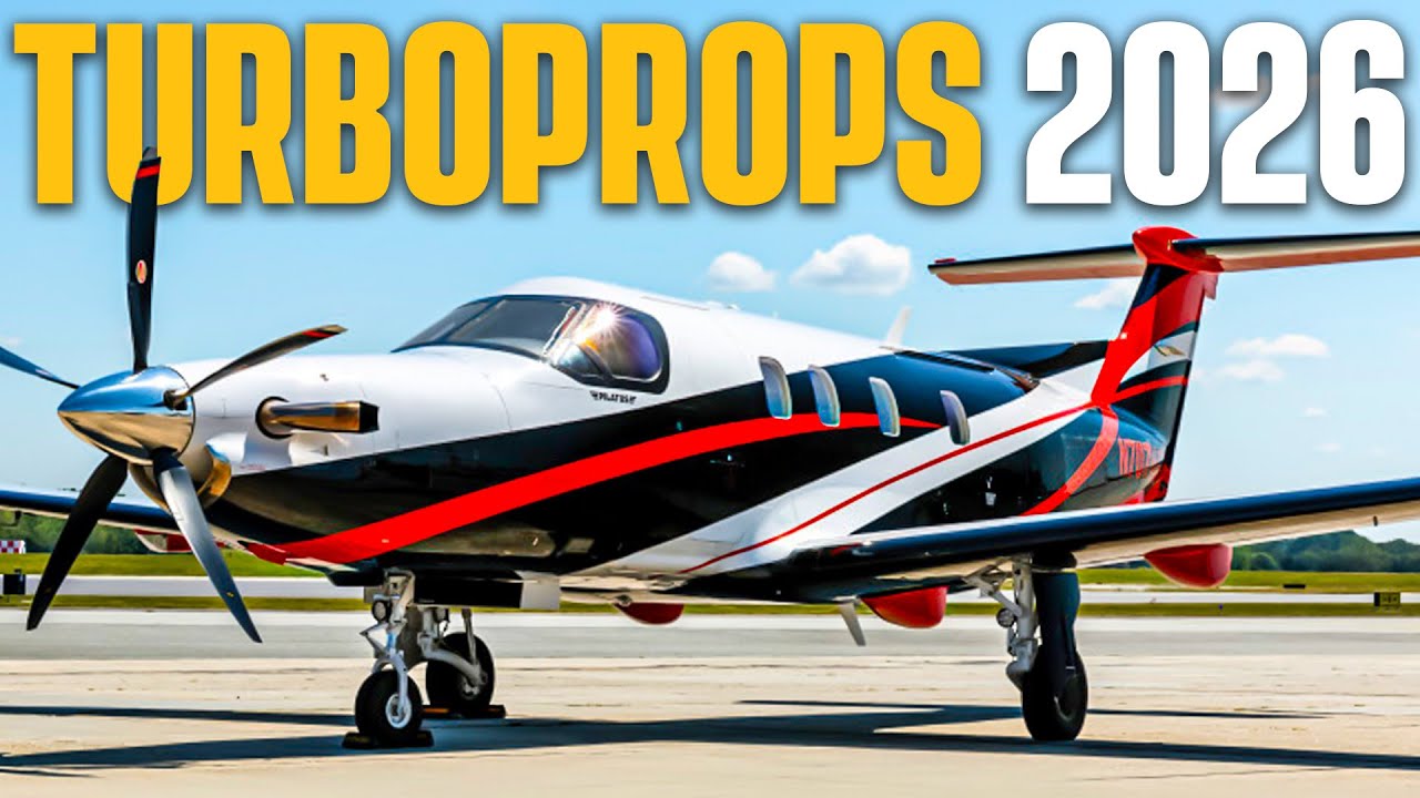 The 10 Best & Most Affordable Turboprop Planes Coming in 2026