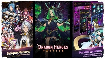 Dragon Heroes Tactics Gameplay Android | New Mobile Game