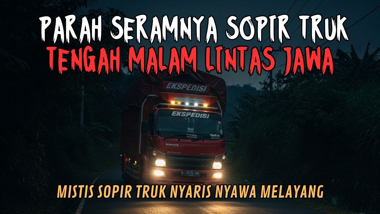 PERJALANAN TENGAH MALAM YANG ANEH SOPIR MOBIL EKSPEDISI LINTAS JAWA