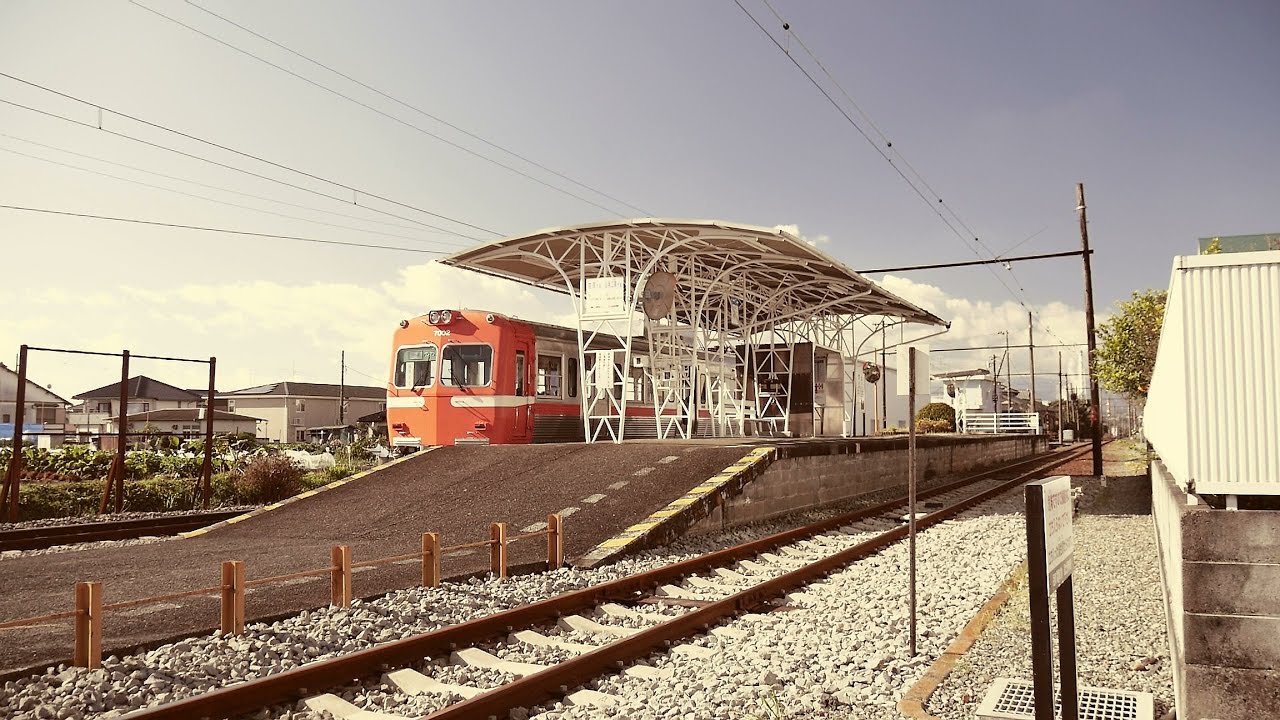 岳南電車 No 42 走行 通過映像 須津駅 静岡県富士市のローカル線 岳南鉄道線 Youtube