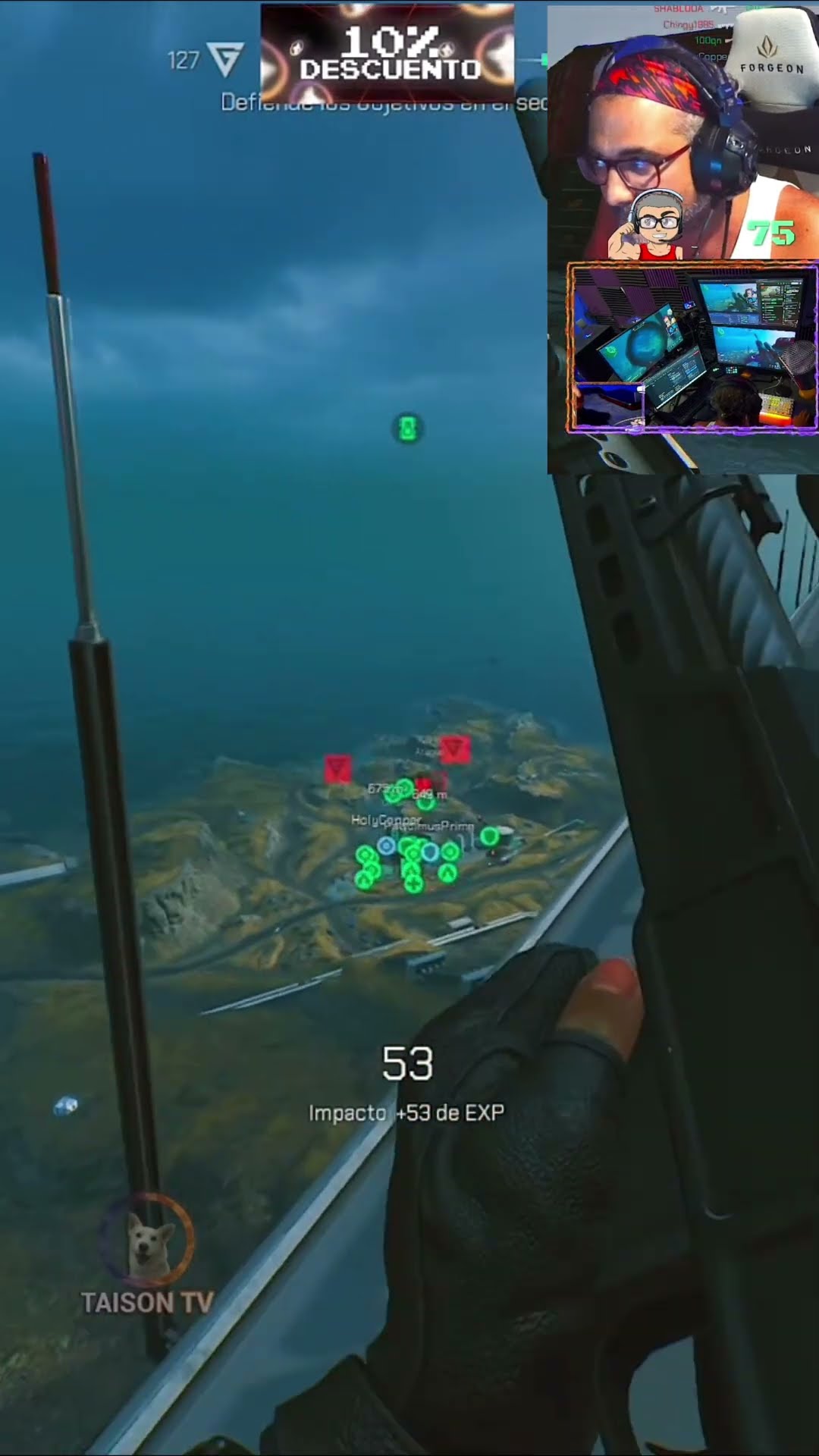 Así me Hice el Record Mundial al Tiro Mas Lejano en #deltaforce tras 2h de intentos