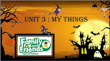 GRADE 4 UNIT 3 MY THINGS LESSON 1,2 AND 3