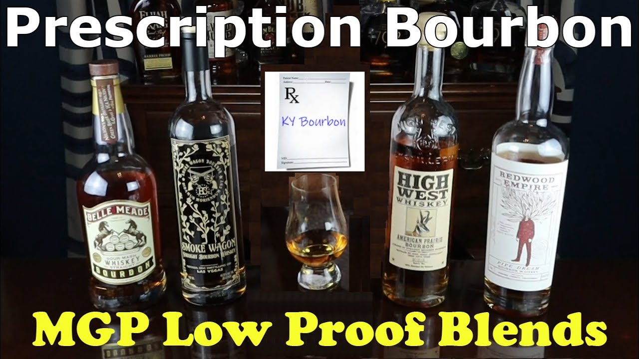 Review of MGP Low Proof Bourbon Whiskey Blends Smoke Wagon, Belle