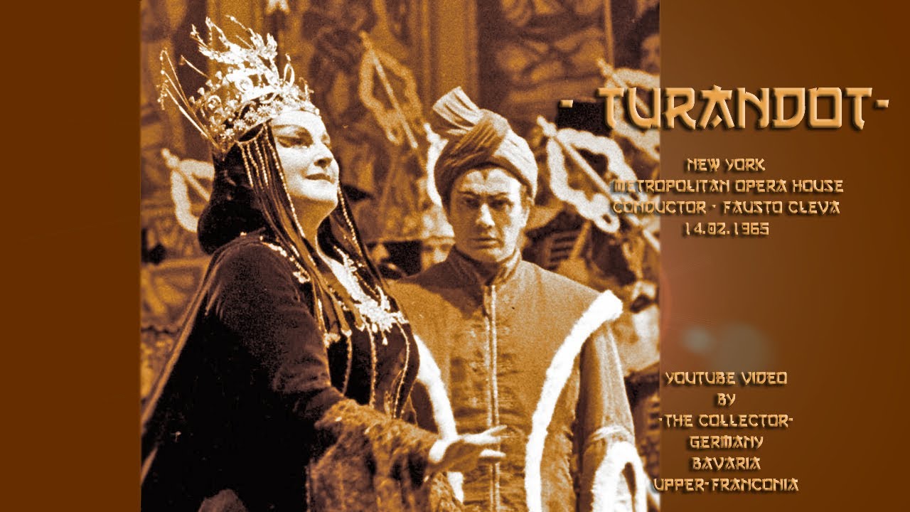 Birgit Nilsson & Franco Corelli - Straniero, ascolta!  (Riddle Scene) - | 14.02.1965