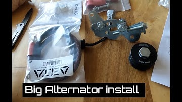 DELTA Alternator KIT install