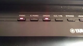 Famous Yamaha P-125  Layering Two Voices Profile
