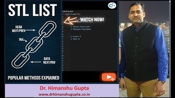 C++ STL List Explained in ONE Video | All Important Methods + Practical Examples