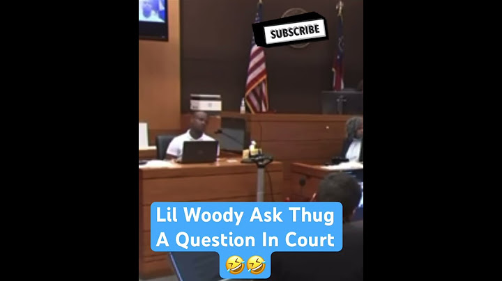 Lil Woody Ask Young Thug About Rich Homie Quan In Court🤣🤣 #yslwoody #shorts