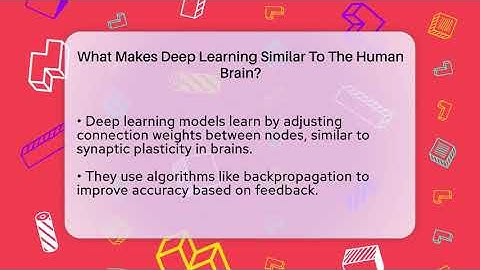 What Makes Deep Learning Similar To The Human Brain? - Tech Terms Explained