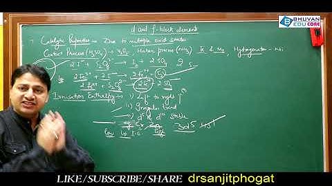d and f block elements|part 1|class12th|cbse|neet|jee|sanjit phogat|best chemistry videos